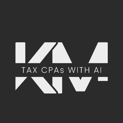 K&M Tax CPAs With AI logo
