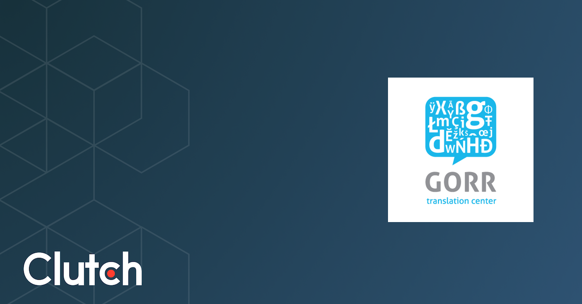 GORR Language Service Provider logo